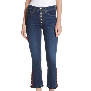 Veronica Beard Carolyn 10” Baby Boot Cut NWOT 26